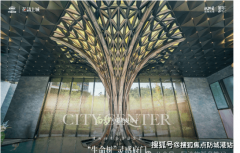 星空连廊取水景天缝跟尾